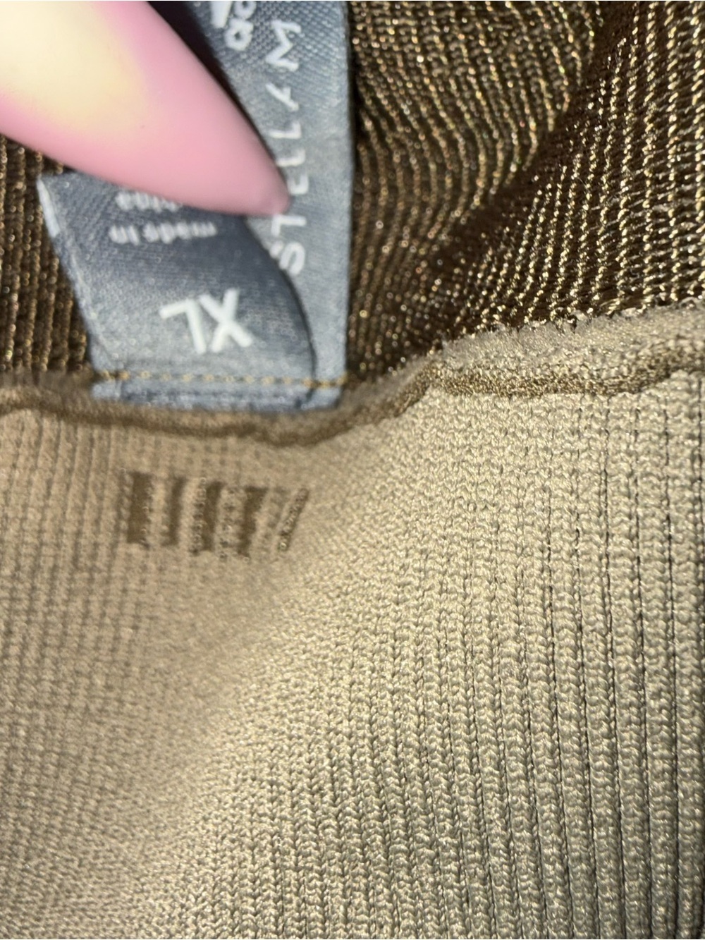 adidas Stella McCartney Olive Zebra Active Set - Picture 5 of 5